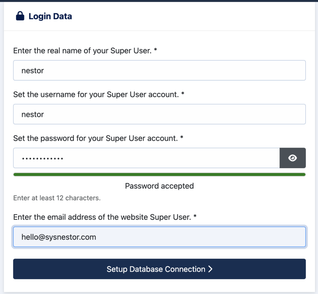 Create Joomla login user or admin user