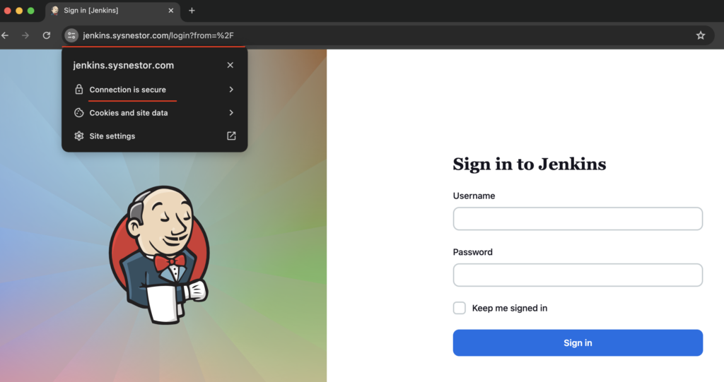 How to change Jenkins port and add SSL certificate