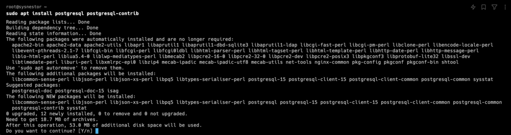 Install PostgreSQL on Ubuntu 23