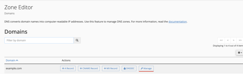 How to Use the Zone Manager from cPanel to Add Records