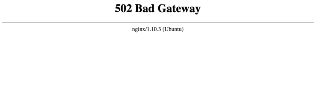 Troubleshooting the 502 Bad Gateway Error on WordPress