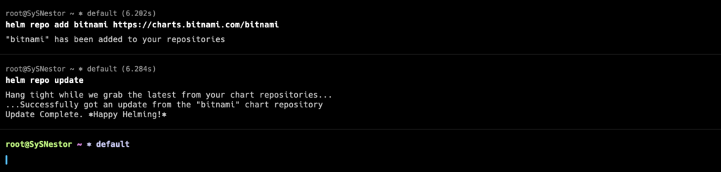 Add the RabbitMQ Helm Chart Repository: