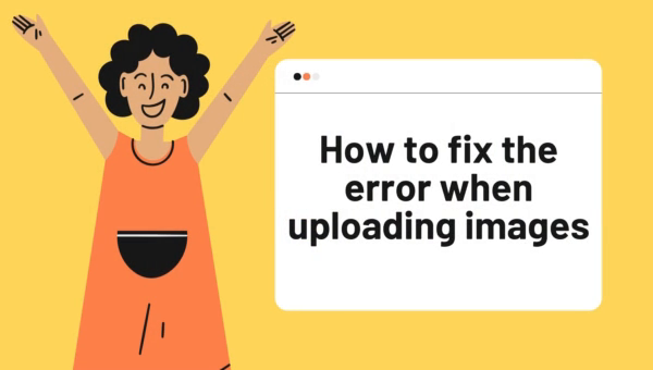 Error when uploading images in WordPress