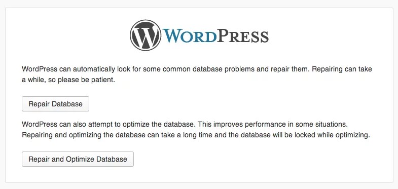 Can’t select database error in WordPress